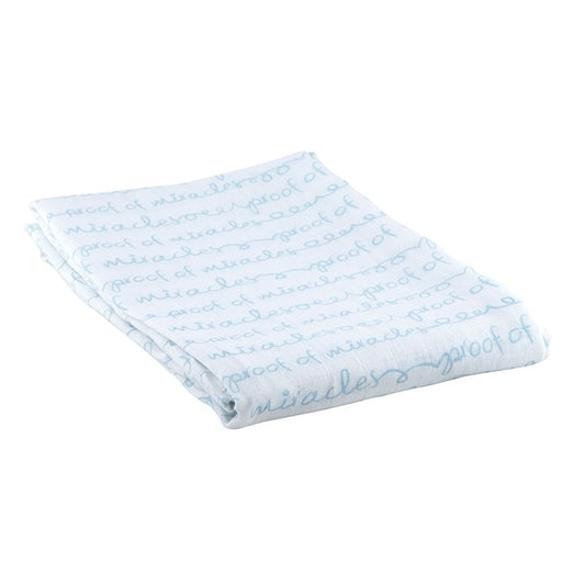 Swaddle Blanket-Proof Of Miracles (45" Square)
