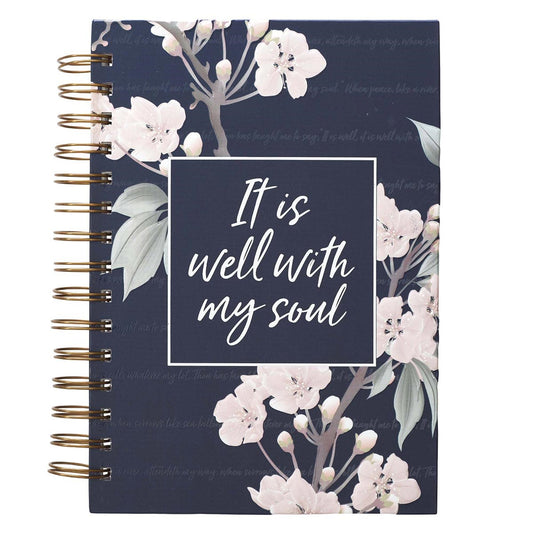 Journal-Wirebound-It Is Well-Large