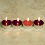 Advent Tealight Candle Set (3 Purple 1 Pink) (Set of 4)