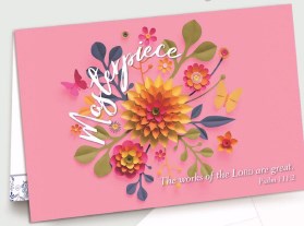 Notecards-Blank-Masterpiece (Psalm 111:2 KJV) (Set Of 6)