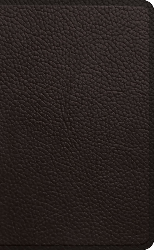 ESV Pocket Bible-Deep Brown Buffalo Leather