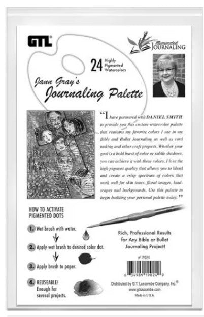 Journaling Palette Dot Card