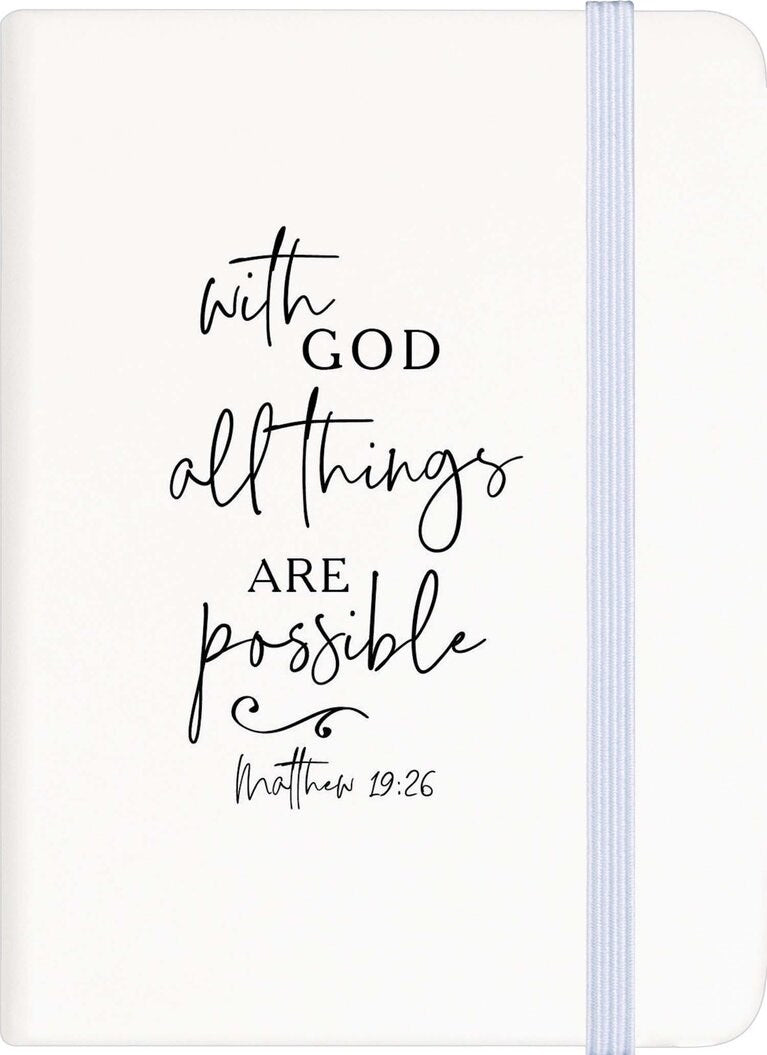 Notebook-With God All Things Are Possible