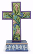 Figurine-Jim Shore/Heartwood Creek-Mini Cross