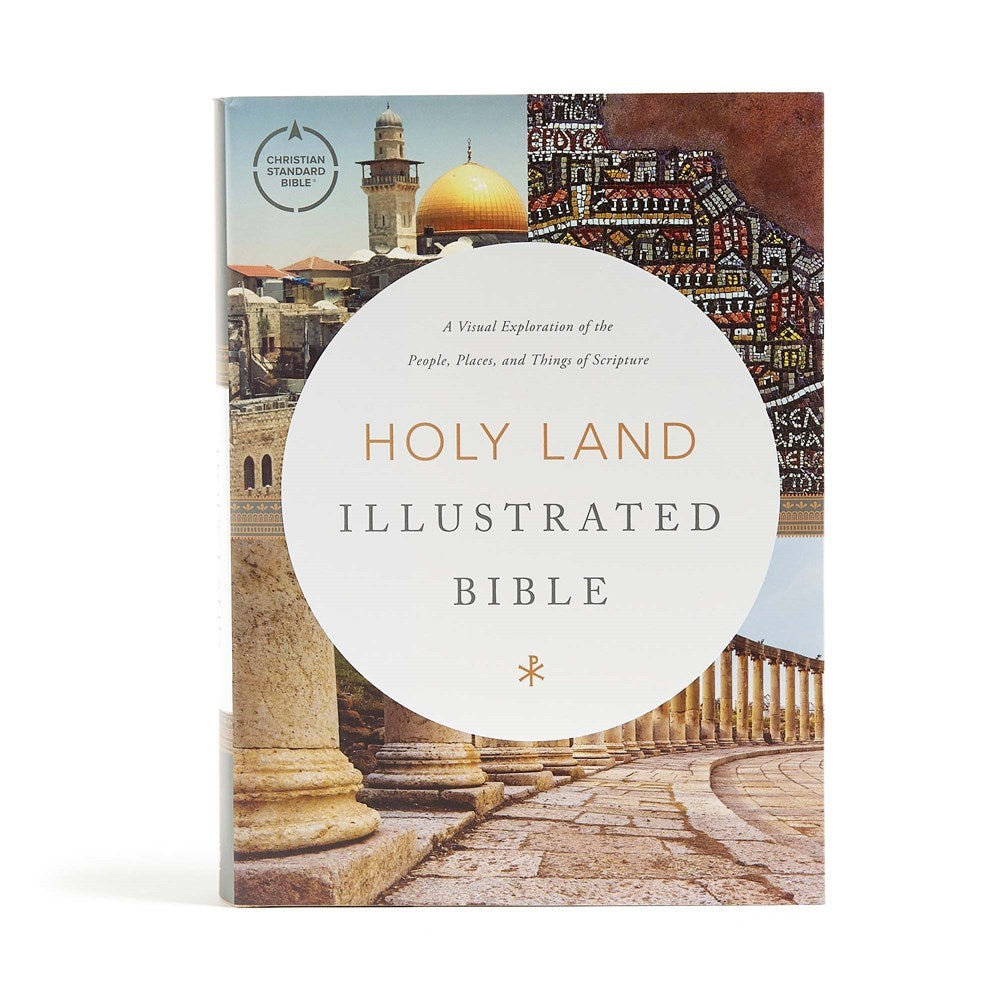 CSB Holy Land Illustrated Bible-Hardcover