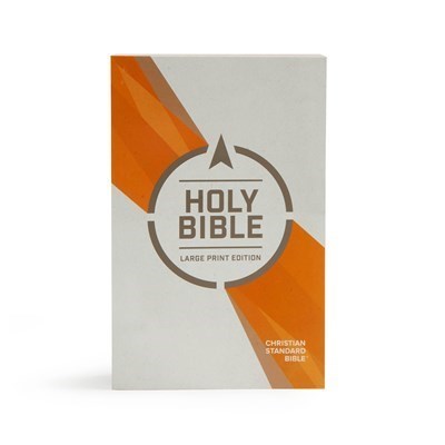 CSB Outreach Bible/Large Print-Softcover