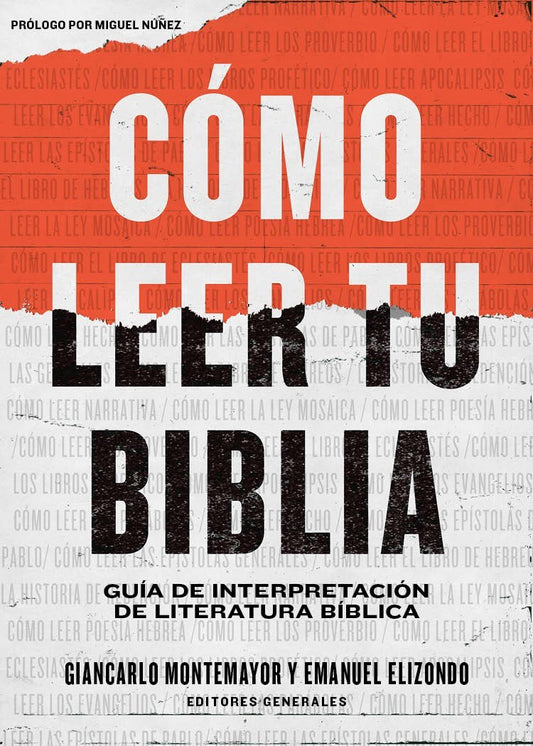 Como Leer Tu Biblia (How To Read Your Bible)