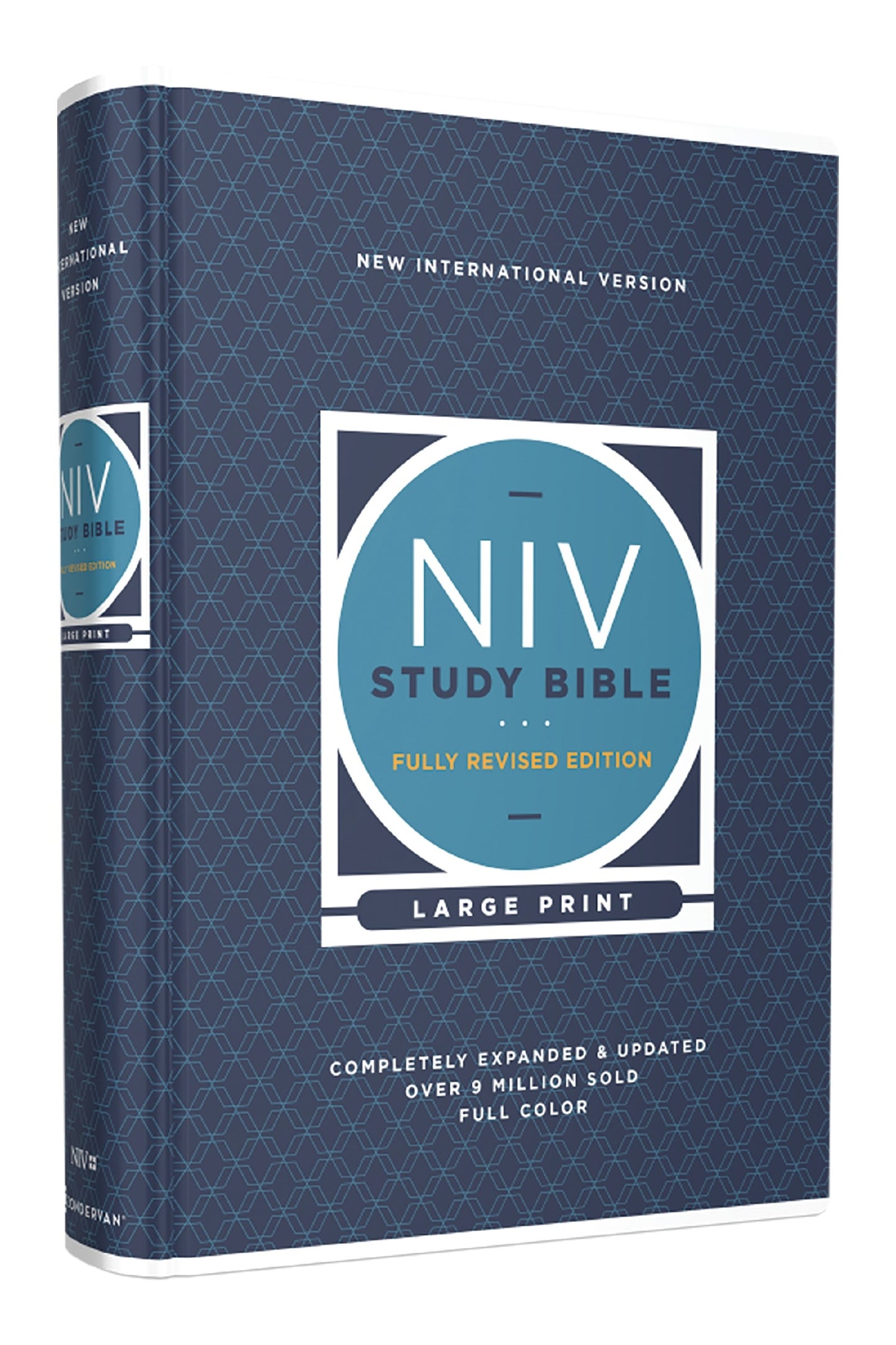 NIV Study Bible/Large Print (Fully Revised Edition) (Comfort Print)-Hardcover