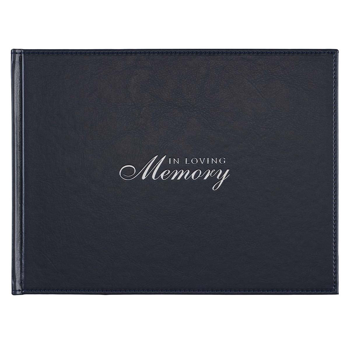 Guest Book-In Loving Memory-Black
