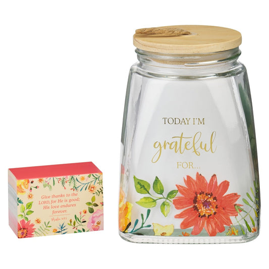 Gratitude Jar w/Cards