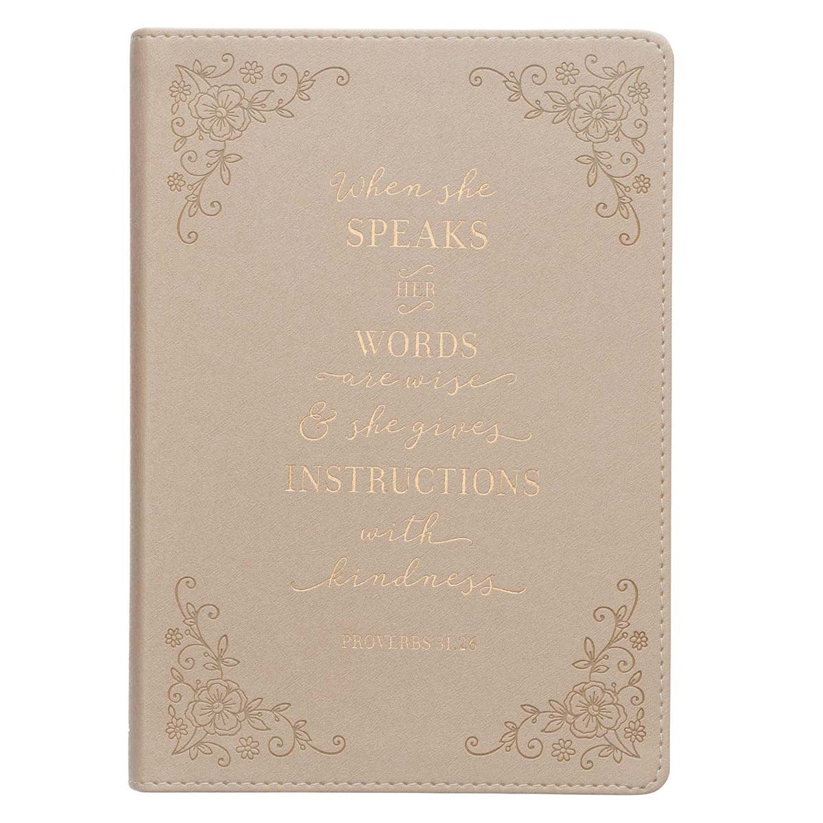 Journal-Slimline LuxLeather-When She Speaks