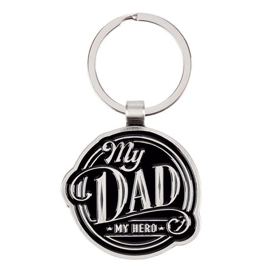 Keyring-My Dad  My Hero w/Gift Tin