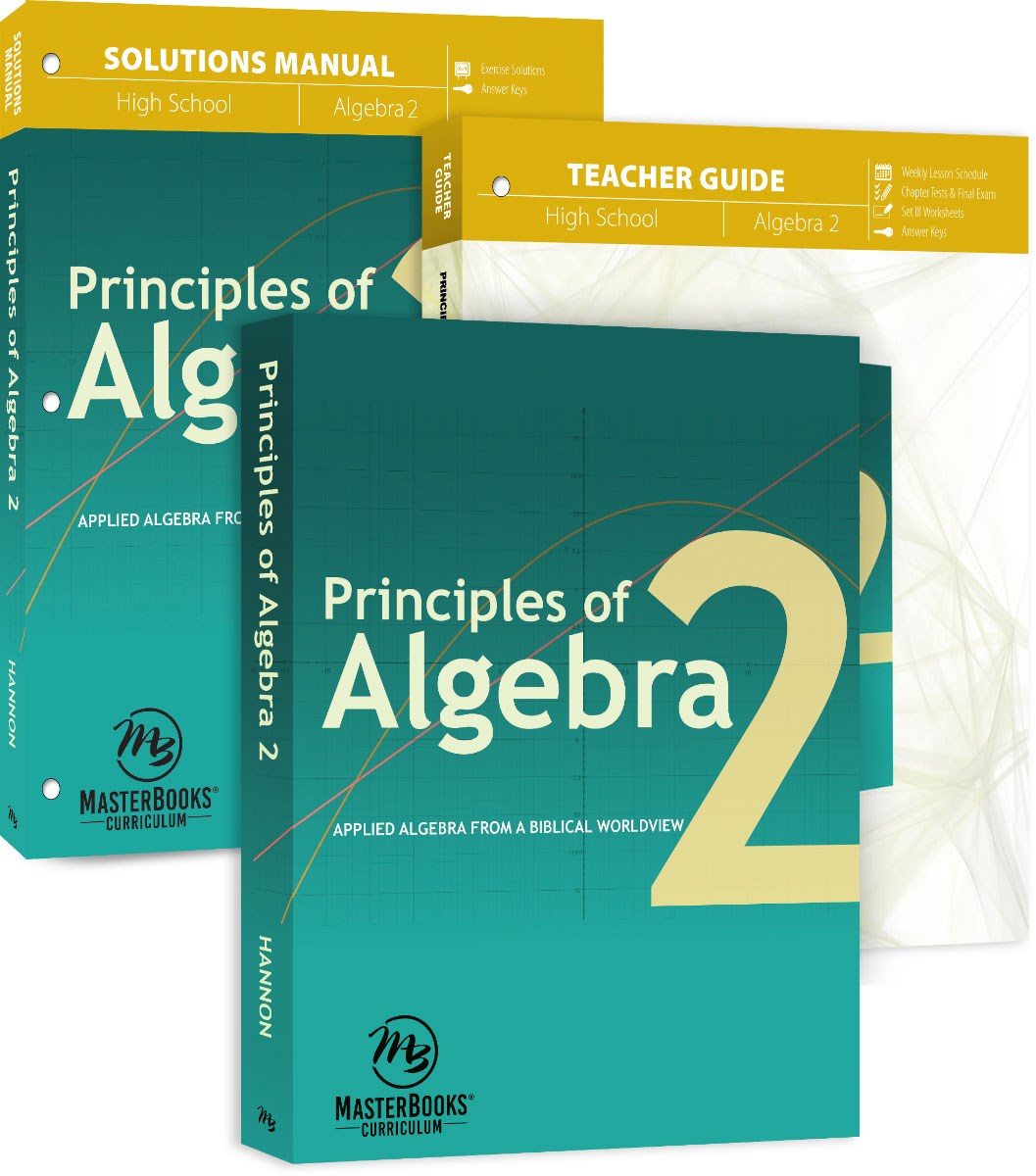 Master Books-Principles Of Algebra 2 Set