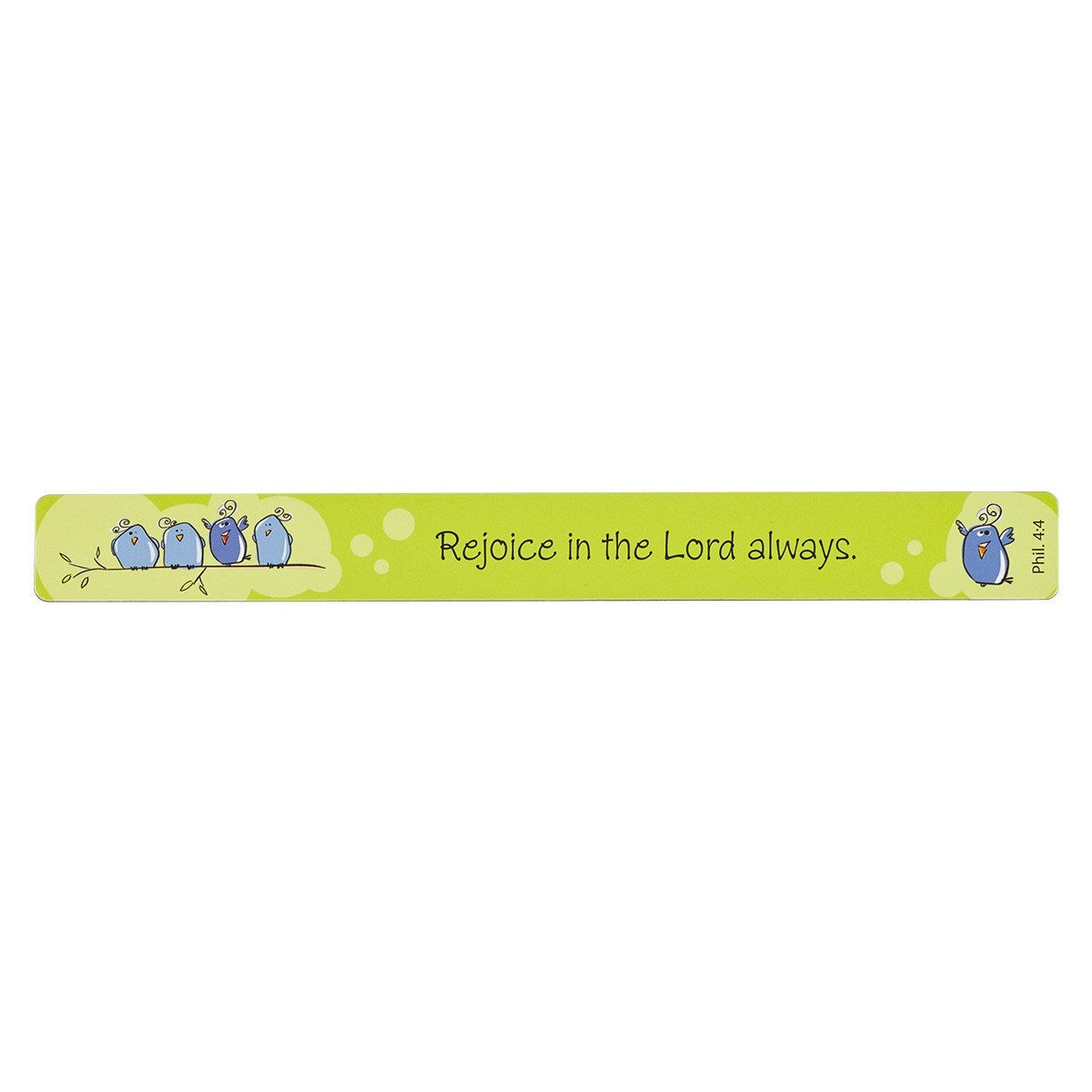 Magnetic Strip-Rejoice In The Lord Always (7 1/2" x 3/4") (Pack Of 6)