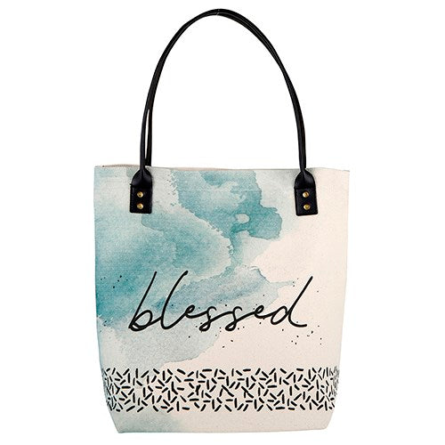 Tote Bag-Blessed (11"" X 13.5"" W/6"" Gusset)-Canvas