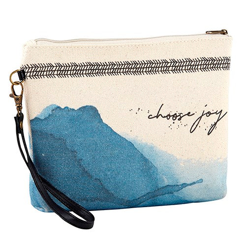 Canvas Pouch-Choose Joy (8.75" x 7")