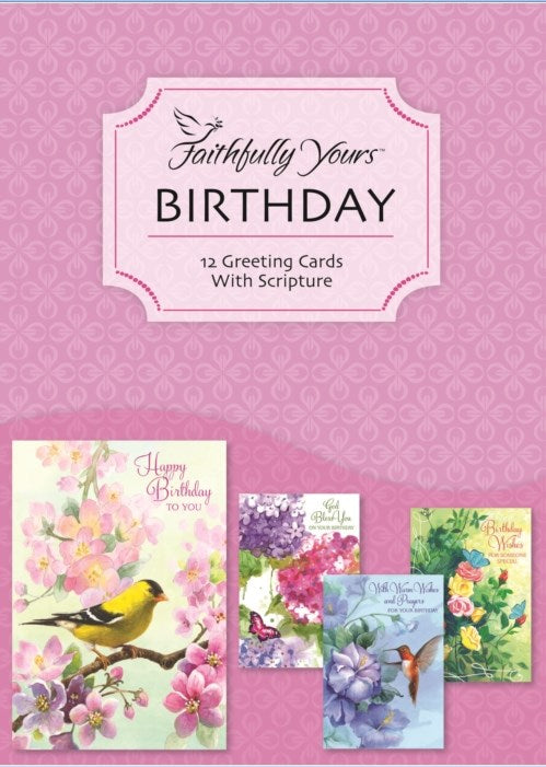 Card-Boxed-Birthday-Flights Of Fancy (Box Of 12)