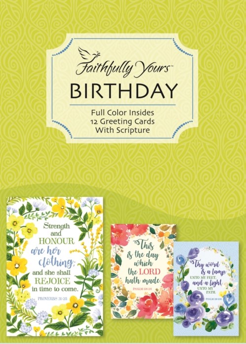 Card-Boxed-Birthday-Floral Scripture (Box Of 12)