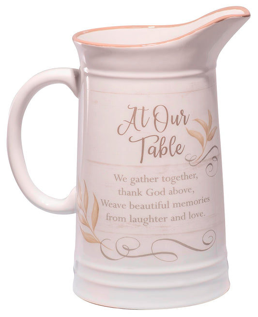 Water Pitcher-At Our Table (32 Oz)