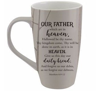 Mug-Latte-Lords Prayer (17 Oz)