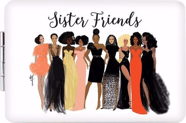 Compact Mirror-Sister Friends
