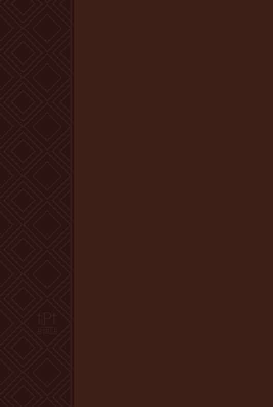The Passion Translation New Testament w/Psalms  Proverbs & Song Of Songs (2020 Edition)-Brown Imitation Leather