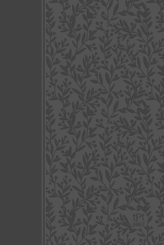 The Passion Translation New Testament w/Psalms  Proverbs & Song Of Songs (2020 Edition)-Gray Imitation Leather