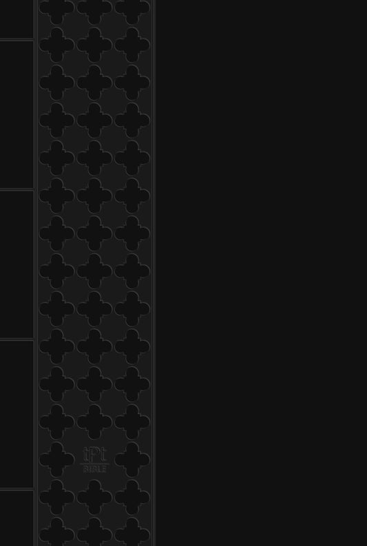 The Passion Translation New Testament w/Psalms  Proverbs & Song Of Songs/Large Print (2020)-Black Imitation Leather