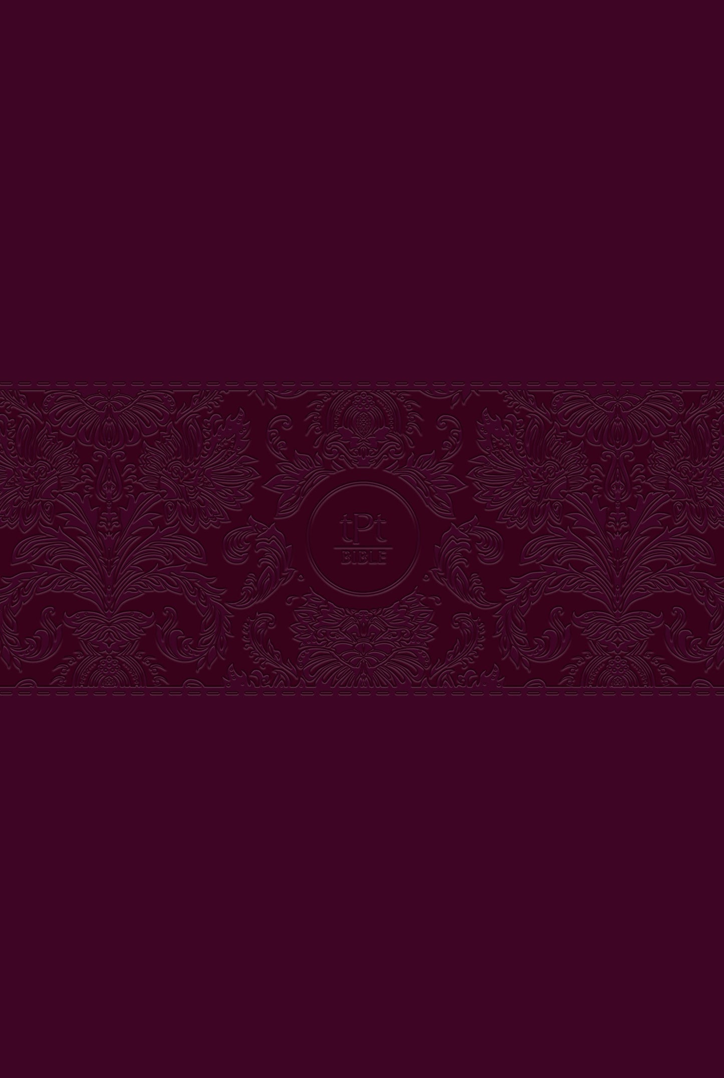 The Passion Translation New Testament w/Psalms  Proverbs & Song Of Songs/Large Print (2020)-Burgundy Imitation Leather