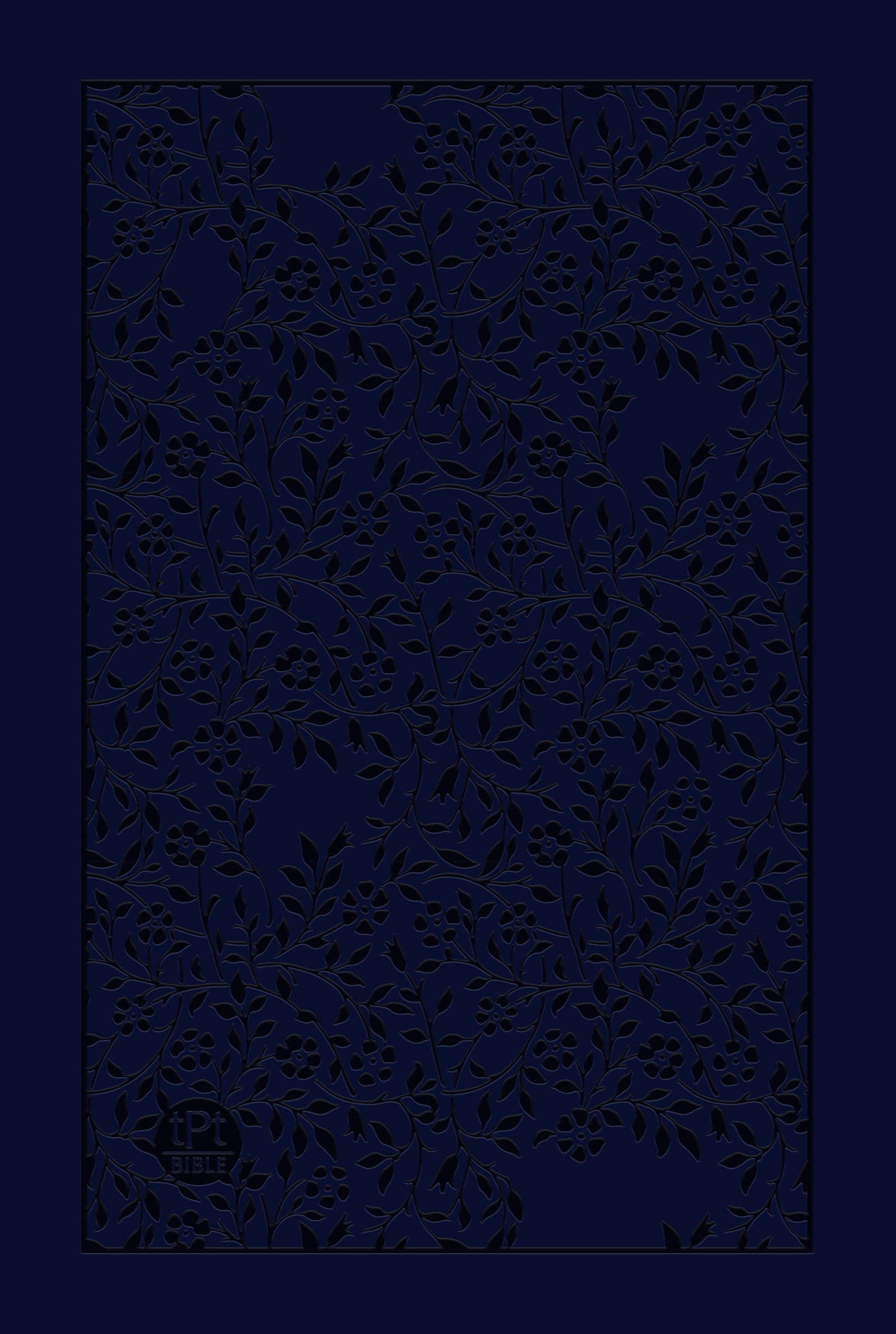 The Passion Translation New Testament w/Psalms  Proverbs & Song Of Songs/Large Print (2020)-Navy Imitation Leather