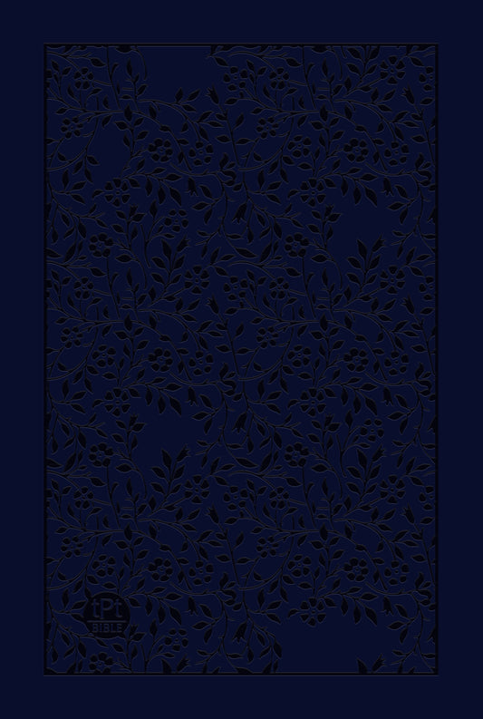 The Passion Translation New Testament w/Psalms  Proverbs & Song Of Songs/Large Print (2020)-Navy Imitation Leather