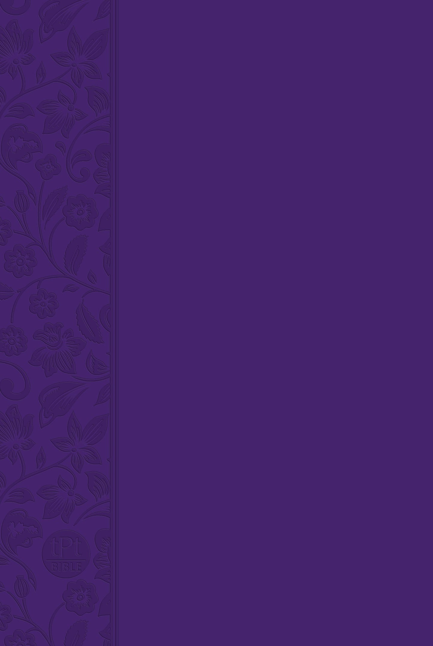 The Passion Translation New Testament w/Psalms  Proverbs & Song Of Songs (2020 Edition)-Violet Imitation Leather