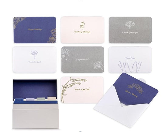 Boxed Cards-Floral Assorted Set