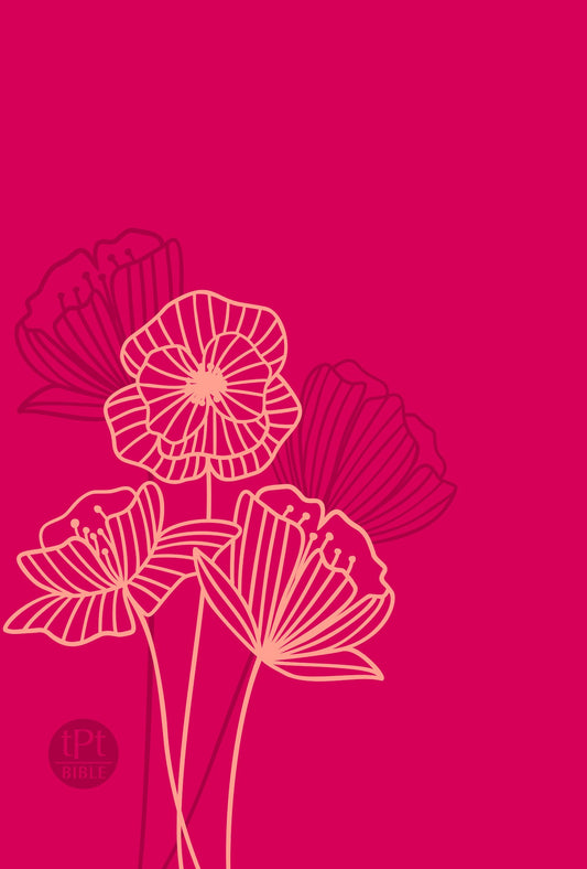 The Passion Translation New Testament w/Psalms  Proverbs & Song Of Songs/Compact (2020 Edition)-Fuchsia Imitation