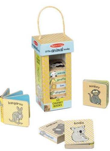 Natural Play Book Tower-Little Animal Books (Set Of 10 Books)