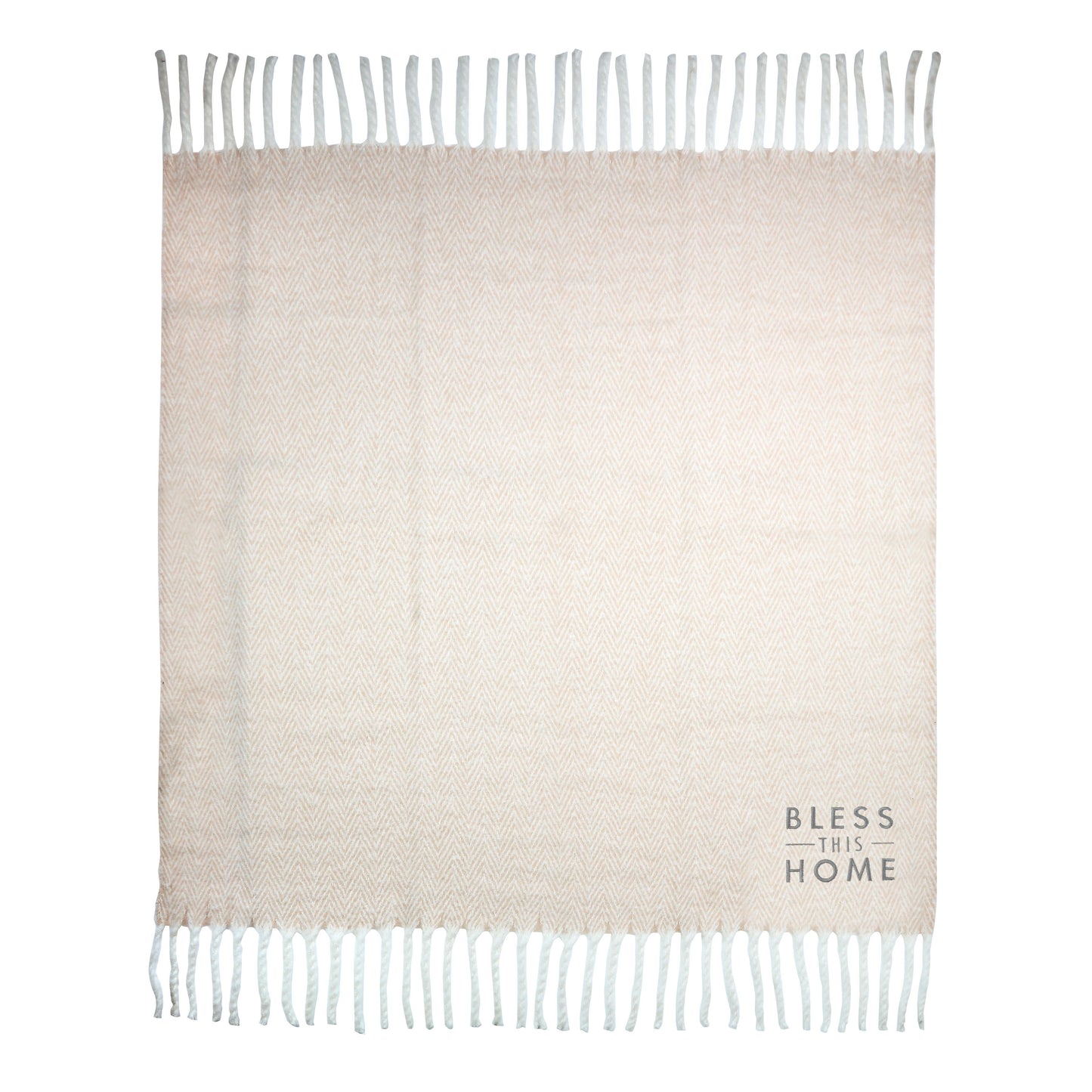 Throw Blanket-Bless This Home (50 x 60)