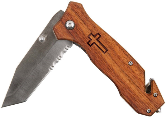 Pocket Knife-Cross Icon (5")