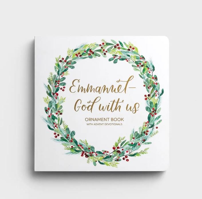 Ornament Book-God With Us w/Advent Devotionals (#J2352)