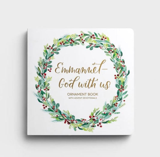 Ornament Book-God With Us w/Advent Devotionals (#J2352)