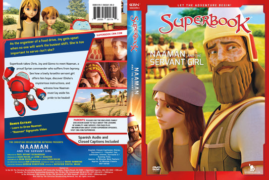 DVD-Naaman And The Servant Girl (SuperBook)