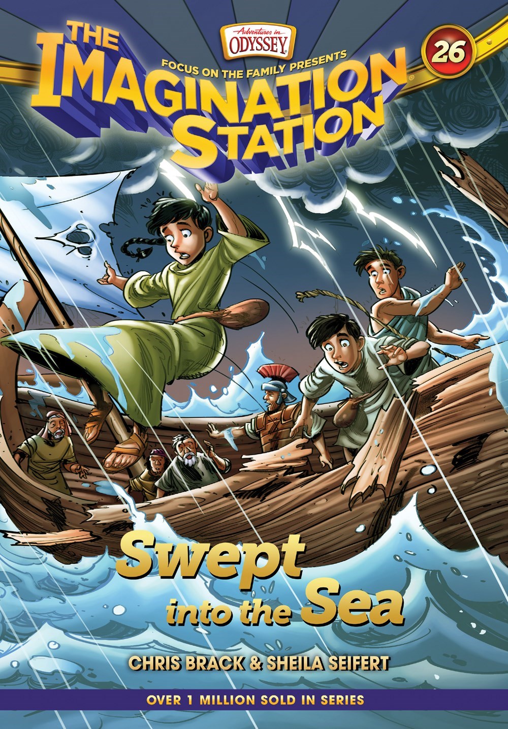 Swept Into The Sea (Adventures In Odyssey The Imagination Station #26)-Hardcover