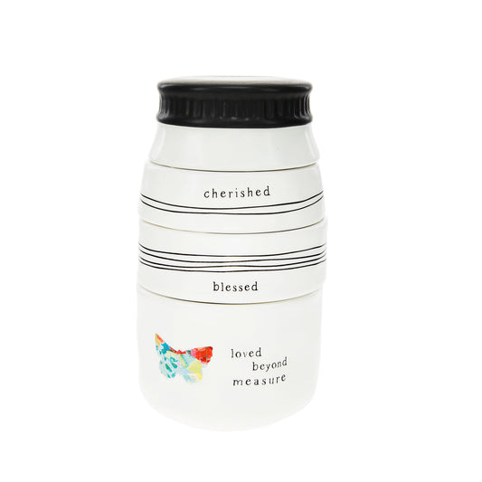 Stackable Measuring Cups-Beyond Measure (Set Of 4)