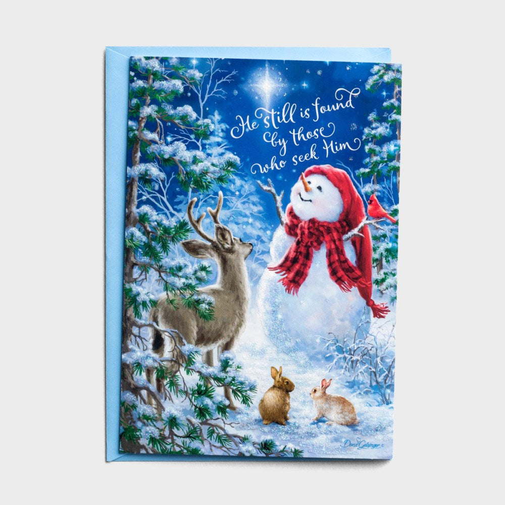 Card-Boxed-Christmas-Snowman Gazer And Friends-Dona Gelsinger (Box Of 18) (2024)