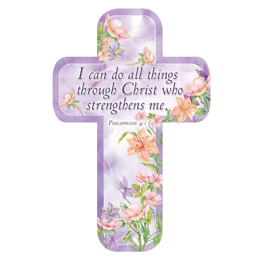 Bookmark-Cross-I Can Do All Things (Pack Of 12)