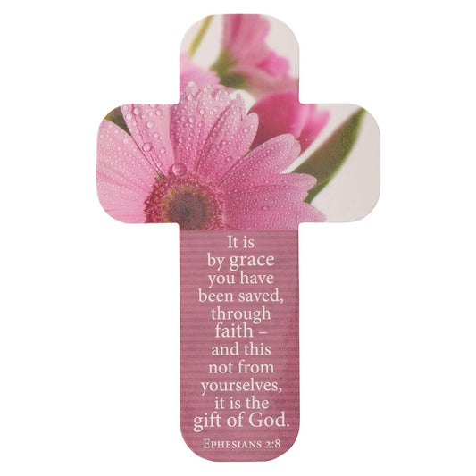 Bookmark-Cross-It Is By Grace You Have Been Saved (Pack Of 12)