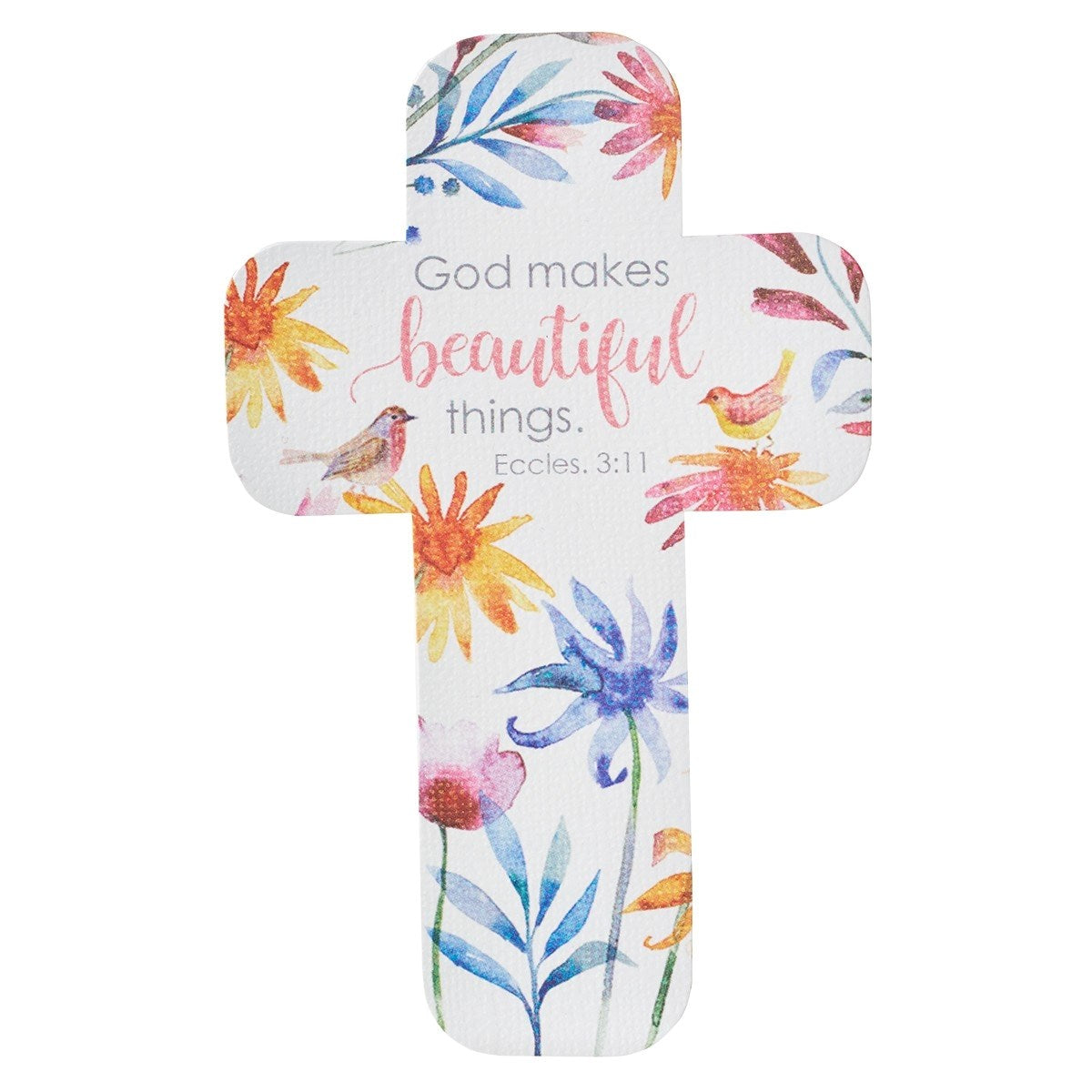Bookmark-Cross-God Makes Beautiful Things (Pack Of 12)