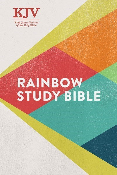 KJV Rainbow Study Bible-Hardcover
