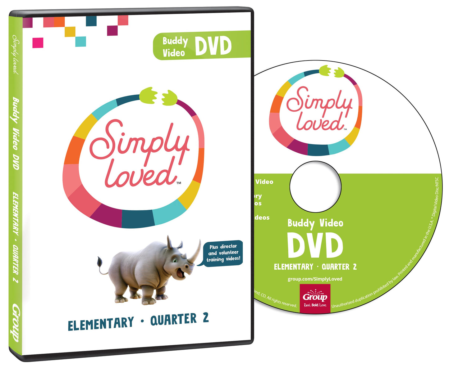 Simply Loved Elementary Buddy Video DVD - Quarter 2