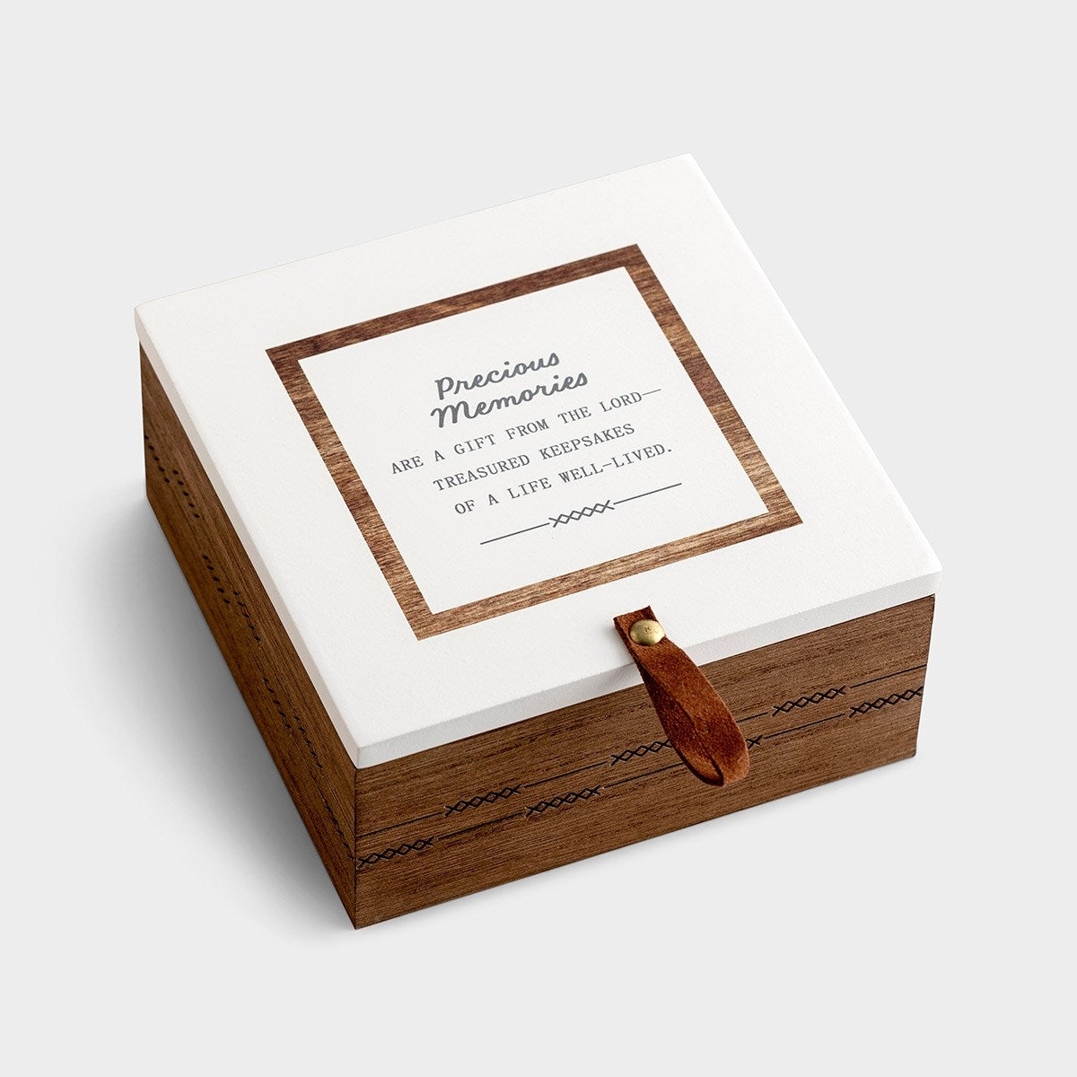 Memories Box-Remember & Cherish (6" x 6" x 2.75")