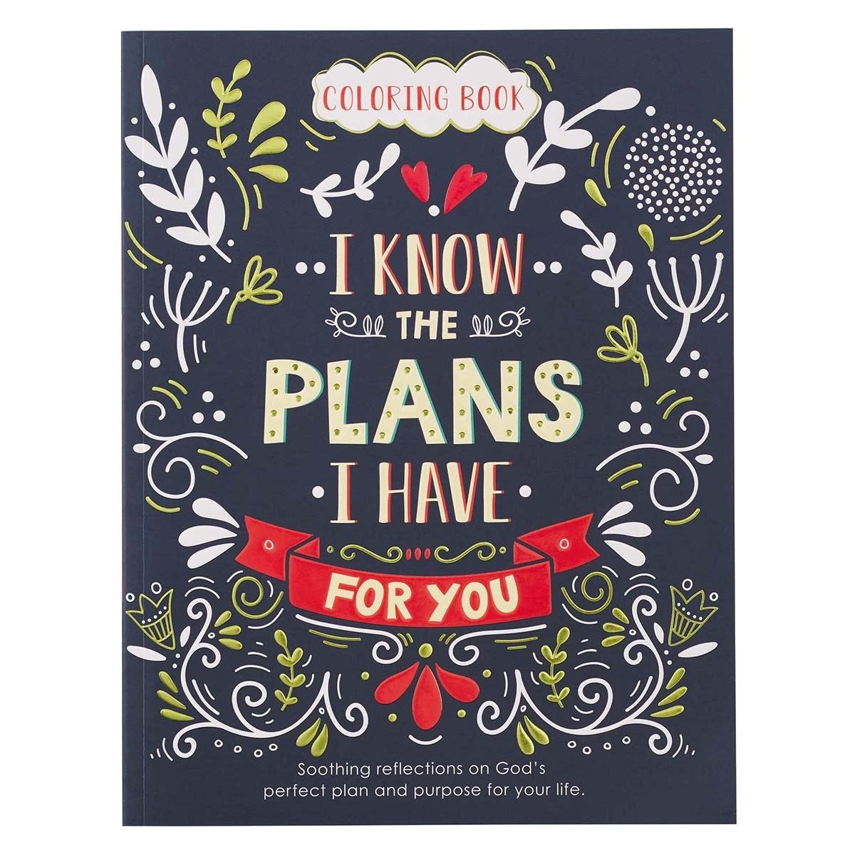 I Know The Plans I Have For You Adult Coloring Book